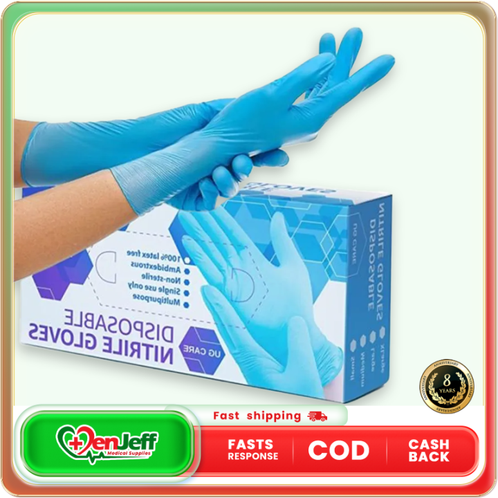 Nitrile Examination Gloves Disposable Nitrile Gloves Sizes: Small