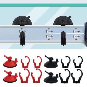 Thực tế hồ cá núm hút cao su kẹp bể cá đèn LED cố định Sucker Đèn LED kẹp cố định Phụ kiện hồ cá