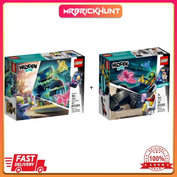 Racer 40408 Hidden Side Drag Racer [MrBrickHunt] Lego Hidden Side