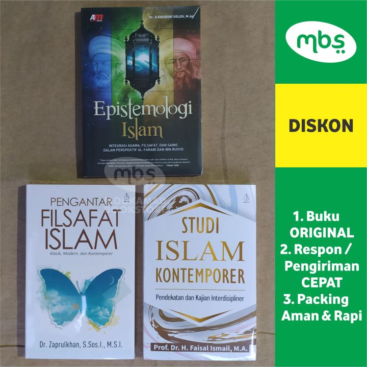 Paket Buku Filsafat Islam Epistemologi Islam Pengantar Filsafat