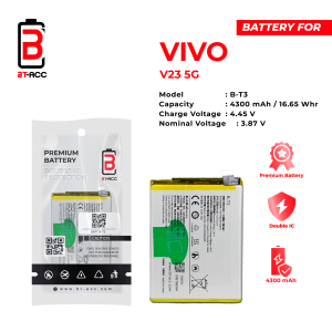 BT-ACC Battery Baterai Batre For Vivo V23 PRO - B-T2
