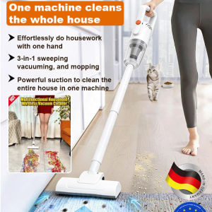 Vacuum Cleaner Mop Combo Wireless High Suction For Home Adults Multifunction/Portable Cleaning Machine/Strong Suction Household Cleaning