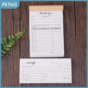 PkYeG 1 cuốn sách nhận giấy carbonless Cảm ơn bạn nhận Sách-Đặt hàng bán hàng hóa đơn doanh nghiệp nhỏ- (50 mỗi màu trắng vàng)