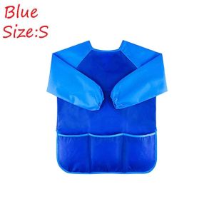 Kids Painting Apron Art Painting Waterproof Breathable Double-sided Sleeve Apron Childrens Apron