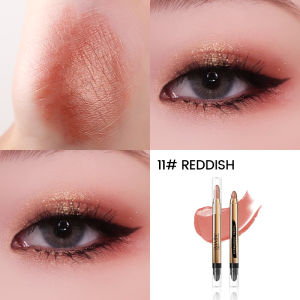 IMAGIC Double Headed Highgloss Eyeshadow Pen Brightens Complexion Easily Smudges Fine Flashes Highlighter Makeup