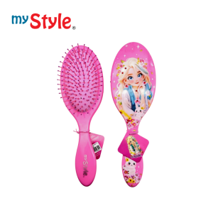My Style TM 1232 PINK Hairbrush - Sisir Gagang Karakter Anti Kusut Anak Perempuan