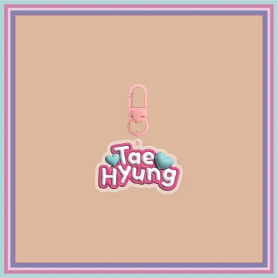 YF BTS Nam-joon Kim SUGA Name Acrylic Keychain Backpack Pendant Kim Seok Jin JIMIN Accessories FY