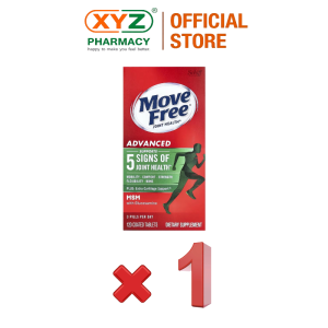 Schiff Move Free Advanced Joint Health MSM with Glucosamine 120 Coated Tablets Cartilage Support Bone Joint Care Daily Joint Maintenance Supplement