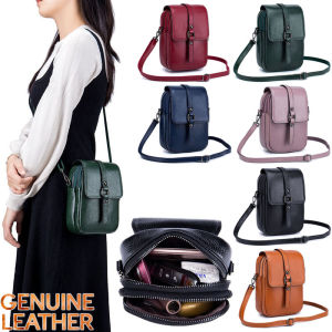 Túi Nhỏ Da Thật Cho Nữ Túi Đựng Điện Thoại Đeo Chéo Túi Đựng Thẻ Ví Đựng Tiền Xu Chất Lượng Cao