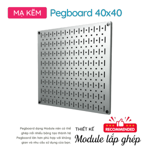 Bảng Pegboard Kim Loại & Phụ Kiện Móc Treo Dụng Cụ Cơ Khí Chuyên Nghiệp Thương Hiệu SMLIFE