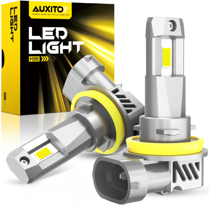 Auxito Pcs W Lm H Hb Led Headlight K Cool White