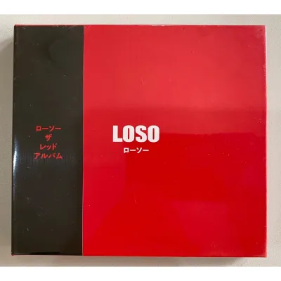 CD Loso โลโซ อัลบั้มปกแดง The Red Album (Made in Japan) แผ่นซีล