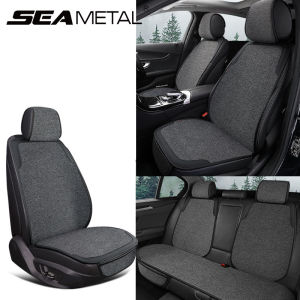 Flax Car Seat Cover Protector Interior Automobiles Seats Cushion Four Seasons Universal Breathable Chair Covers Automotive Goods