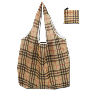 กระเป๋าช้อปปิ้งแบบพับได้ กระเป๋าผ้า กระเป๋าถือ ถุงผ้า กระเป๋าใบใหญ่ ถุงผ้ารักษ์โลก น้ำหนักเบา จุของได้เยอะ ขนาด 60*46*5cm