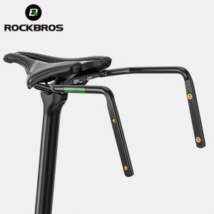 ROCKBROS Bottle Cage Aluminum Alloy Water Bottles Holder Multifunction Bracket Converter Bike Tail Bag Holder Saddle Extension Mount Bike Accessories