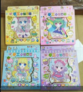 mainan anak diamond painting Sanrio bingkai frame canvas non standing size 20X20cm DIY  stiker