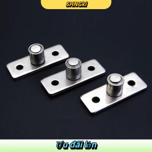 SHNGki 2 cái tầng núi trượt cửa gỗ hướng dẫn con lăn người lưu giữ hàng đầu