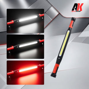AUTOKEDAI High Capacity 1000LM Magnetic LED Work Light - Rechargeable IP65 Waterproof for Car Repair Mechanic Workshop