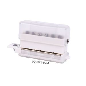 6 Hole Mini Puncher KW-triO 99H6 Handheld Plastic Round Hole 6mm for A4 A5 B5 Scrapbooking