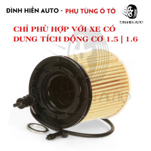 Lọc nhớt động cơ 1.6: Sorento (22-23) Tucson (22-24) K5 (21-23) Sonata (20-24) Rio (22-24) M000