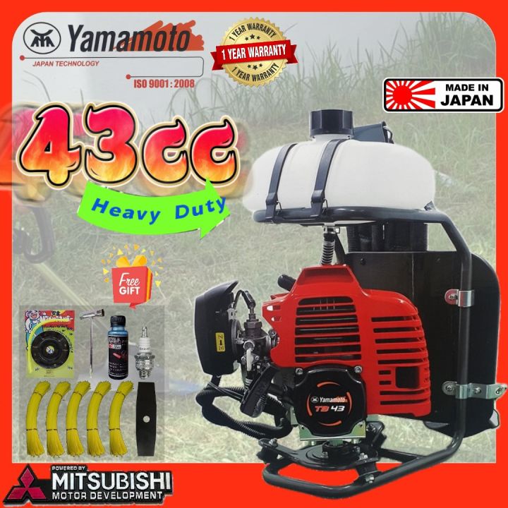 YAMAMOTO Made in JAPAN TB43 Brush Cutter Grass Cutter Mesin Rumput