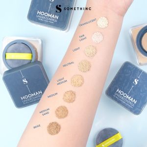 SOMETHINC Hooman Under Control HD Blur Loose Powder - Bedak Tabur I MENGONTROL MINYAK I COVER I HALUS I NATURAL