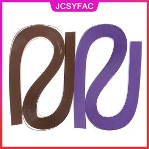 JCSYFAC 120 cái bộ giấy quilling Strips thiết lập 5mm 53cm giấy cho Craft DIY Quilling công cụ
