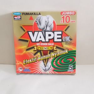 OBAT NYAMUK BAKAR VAPE FUMAKILLA UKURAN JUMBO PREMIUM WANGI FUMAKILA VAPPE 10 JAM