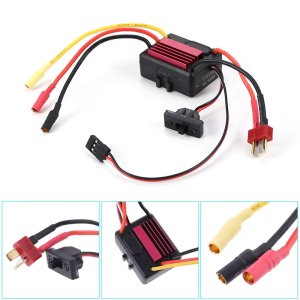 35A รถ RC ESC ควบคุมความเร็วไม่แปรงถ่านไฟฟ้า5.0V/2A อะไหล่สำหรับ1/16 1/14 RC อุปกรณ์แต่งรถ RC DIY