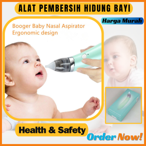 Alat Pembersih Hidung Bayi Baby Nasal Aspirator - Green