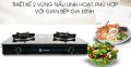 Bếp gas đôi Sakura SA-690GH chính hãng 100% trưng bày Mặt bếp Kính cường lực Đầu đốt Đầu đốt thông thường Kiềng bếp Kim loại phủ men chống dính,. 