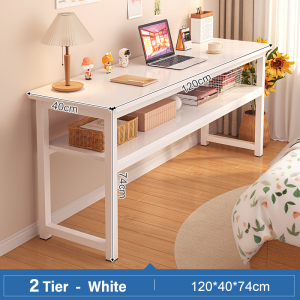 WAROOM 160cm Long Table Office Computer Desk Home Student Study Table Modern Design Simply Style Writing Desk/  Office Table /Long Working Table Living Room Meja Belajar Pejabat Meja Panjang 电脑桌/学习桌子