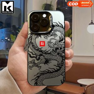 CASE OPPO A54 A15 A17 A18 A9 2020 A5 2020 RENO 7 4G RENO 8 4G RENO 4F  SO COOL HOLOGRAM PREMIUM MATTE - Motif ( NAGA ) - Softcase HYBRID IMD PLATE HOLOGRAM Cowo - Casing Glossy