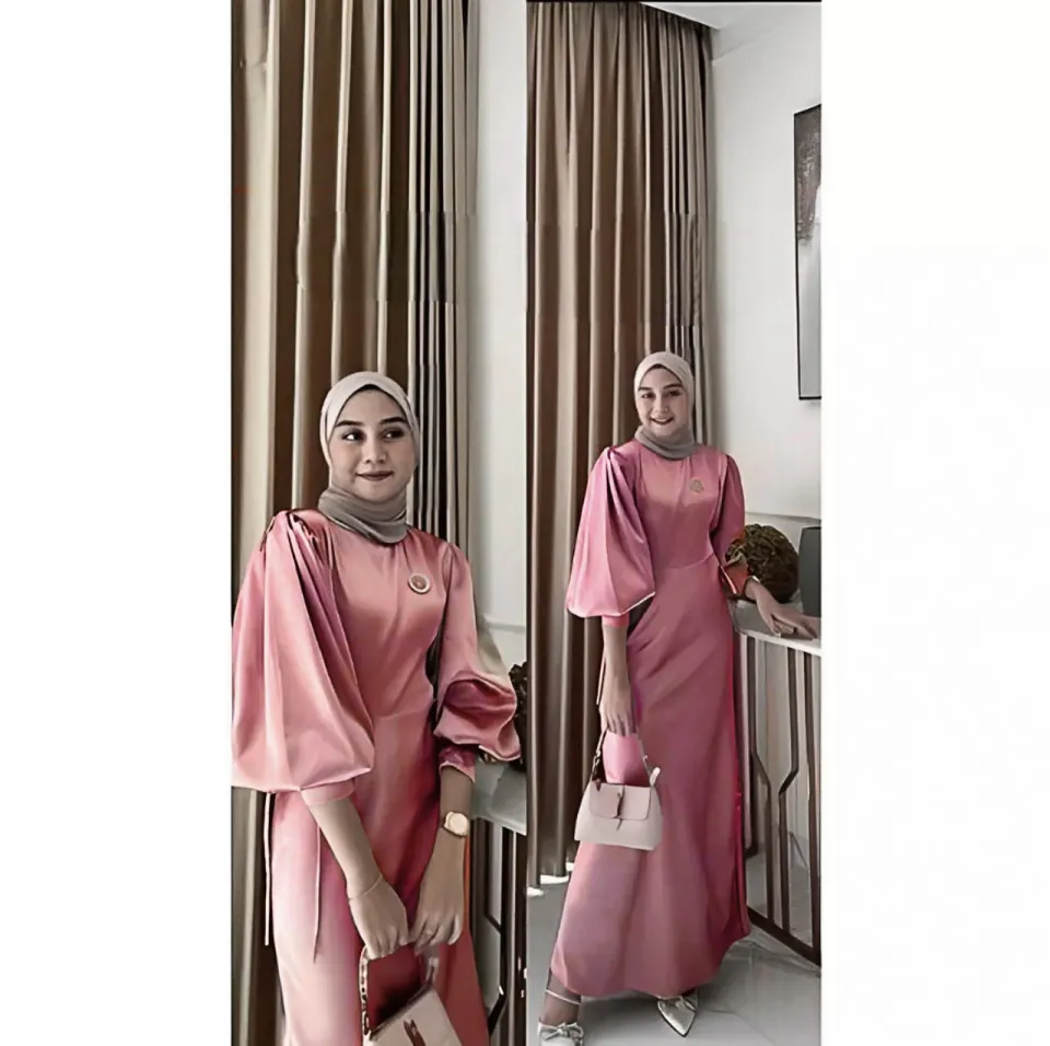 Dress best sale satin modern