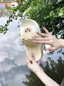 Thick-Soled Height-Increasing Slippers For Women Summer Outdoor Wear 2025 New Model Indoor Non-Slip Odor-Resistant EVA Sandals
