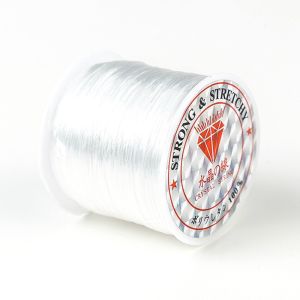50M Stretch Beaded Thread Crystal Nylon For DIY Balloon Decoration Party Supply
