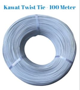 Kawat Twist Tie Cuci Gudang Kawat Tali Pengikat Kabel Tali Ikat Kabel Serbaguna 100 Meter