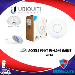 Ubiquiti UniFi Dual Band Access Point Long Range 802.11ac (UAP-U6-LR): Extended Coverage and High Performance