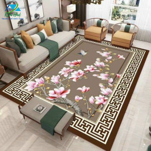 Thảm trải sàn 3D nỉ lì dày dặn cao cấp thảm bali trải sàn phòng khách lót sàn phòng ngủ decor trang trí phòng - Mù