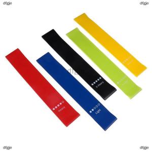[COD] dfgje Elastic Resistance Loop Bands Gym Yoga Exercise Fitness Workout Stretch