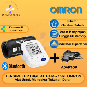 OMRON HEM-7156T Tensimeter Digital + Connect Bluetooth