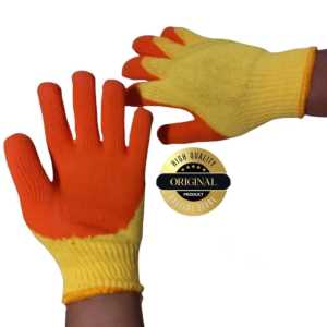 Sarung Tangan Karet Rajut Tebal Kerja Blasting Diping