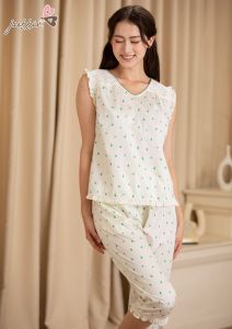 BSNL Phối ren cầu vai mặc nhà JUBBIE - 2287