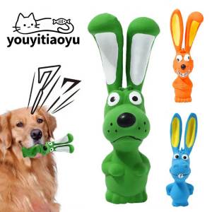 YOUYITIAOYU Pet Chew Toys Dog Cat Boredom-Relieving Bite Resistant Tooth Cleaning Puppy Interactive Funny Toys耐咬