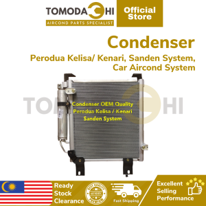 TOMODACHI Condenser Aircond Kereta Perodua Kelisa Kenari Sanden System | Tangki Aircond | Heavy Duty Excellence Condense And Cooling Performance