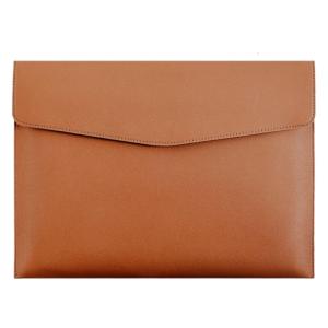 Business Folder Water Resistant Leather Document Organiser Carrying Case Magnetic Button Closure 330x240cm for Office