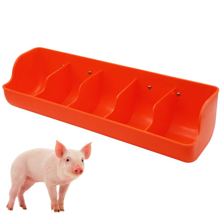 Plastic Piglet Trough Automatic Feeding auto feeder for pig stainless pig sow feeder sow pig