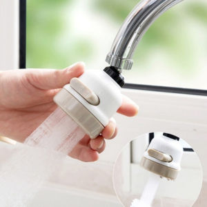 High Pressure Water Filter 360°Rotatable Water-Saving Taps Device 3 Modes Faucet Sprayer Nozzle Head