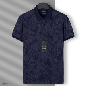 Áo Thun Polo Nam LÁ CÂY Vải Cotton Cá Sấu Cao Cấp Đẹp Tay Ngắn Có Cổ Màu Trắng Đen Đỏ Xanh Navy Trơn Họa Tiết NATO