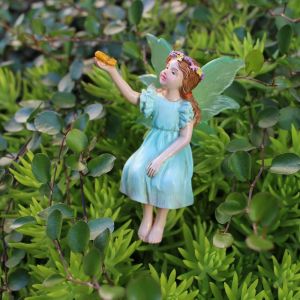 USECOAT Cute Fairy Garden Figurines Creative Resin Bonsai Inserts Crafts Art Miniature Sculptures Lawn